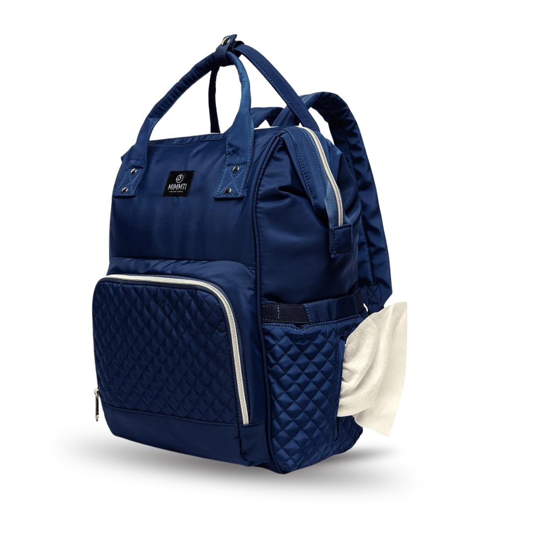 MIMMTI® 2.0 Leder-Wickeltasche, Familientasche, Reisetasche