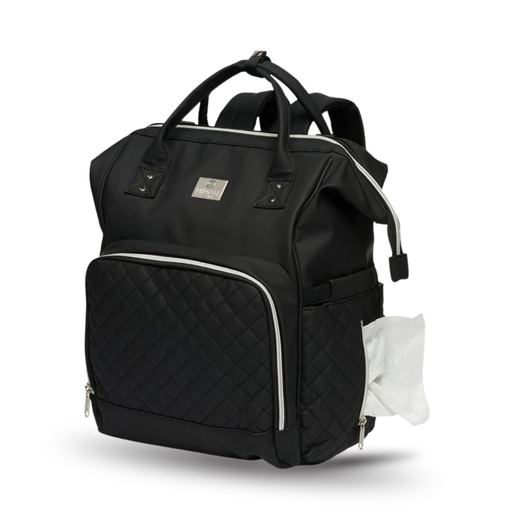 MIMMTI® 2.0 Vegan Leren Luiertas