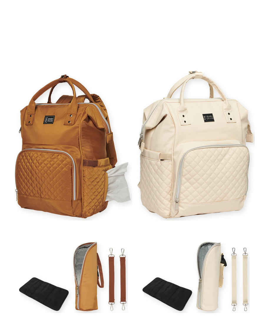 NanaBeebi Tassenduo: 1.0 + 2.0 crème (outlet)
