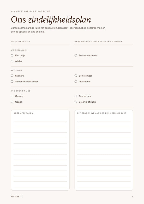 MIMMTI Zindelijk & Dagritme pakket pagina 4