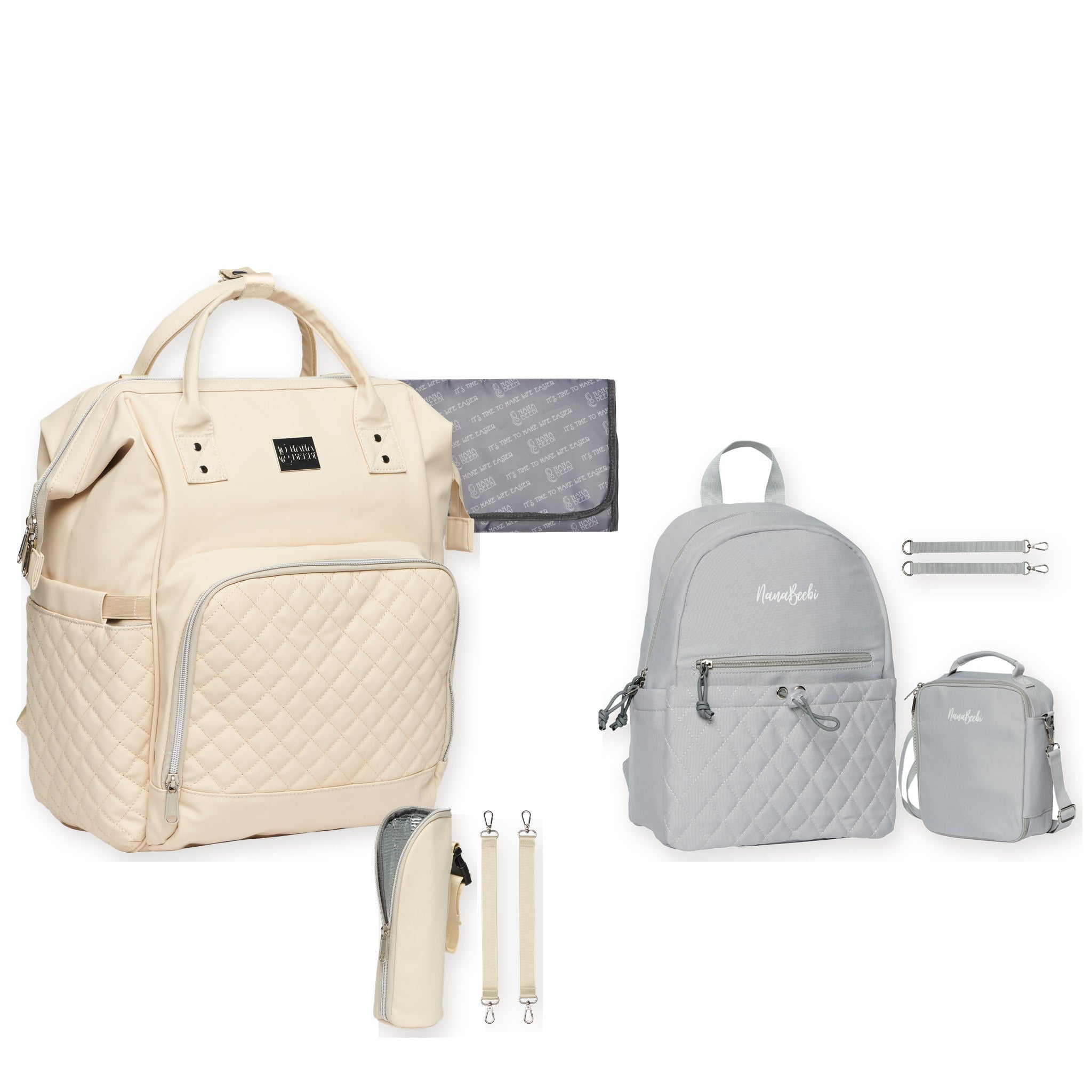 Outlet Duo: NanaBeebi 2.0 cream and kids' backpack