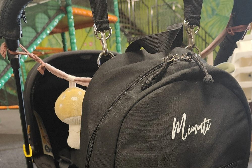Mini luiertas: de compacte MIMMTI Mini aan de buggy
