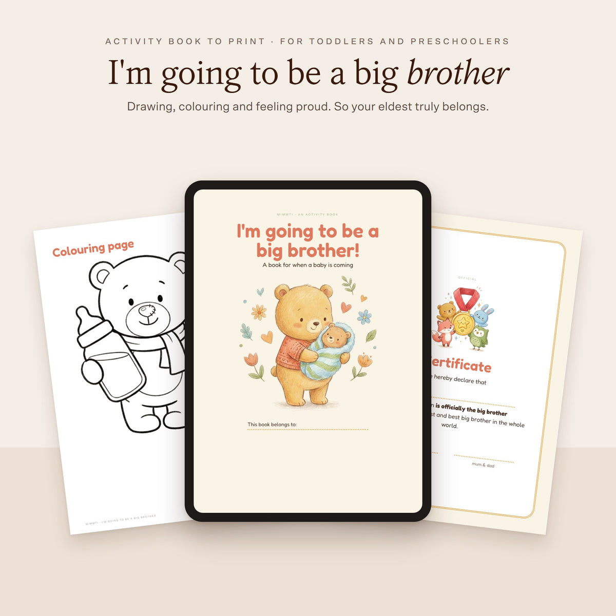 MIMMTI I'm going to be a big sister / big brother