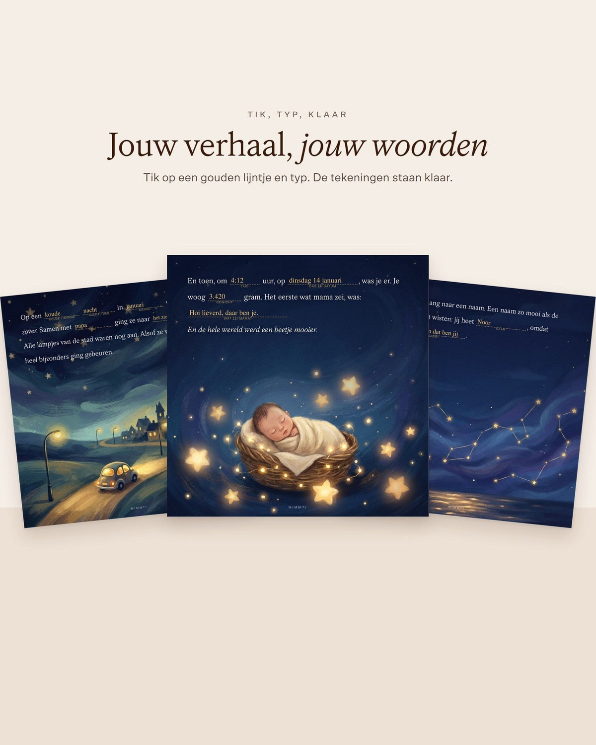 MIMMTI Zo kwam jij ter wereld - verhaal