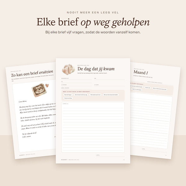 Zo ziet een brief eruit