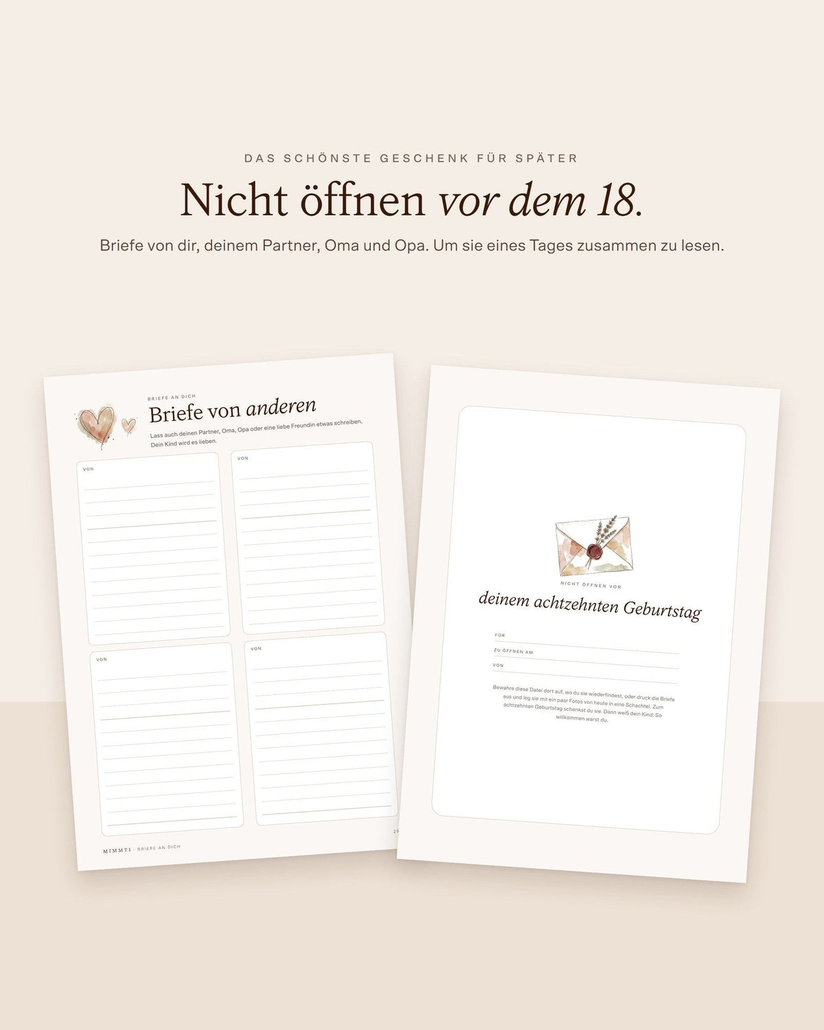 MIMMTI Briefe an dich