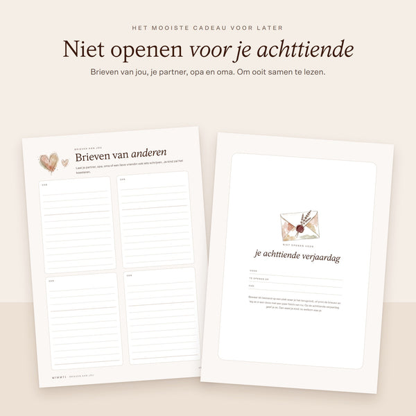 Niet openen voor je achttiende
