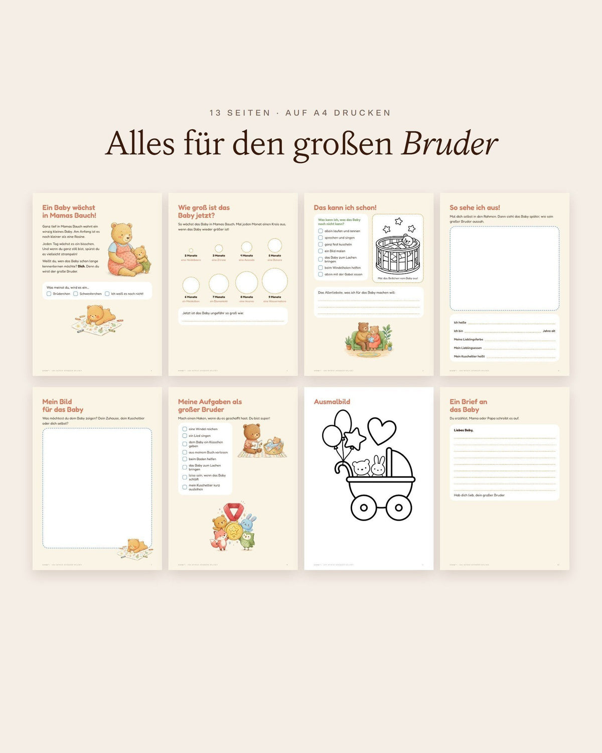 MIMMTI Ich werde große Schwester / großer Bruder