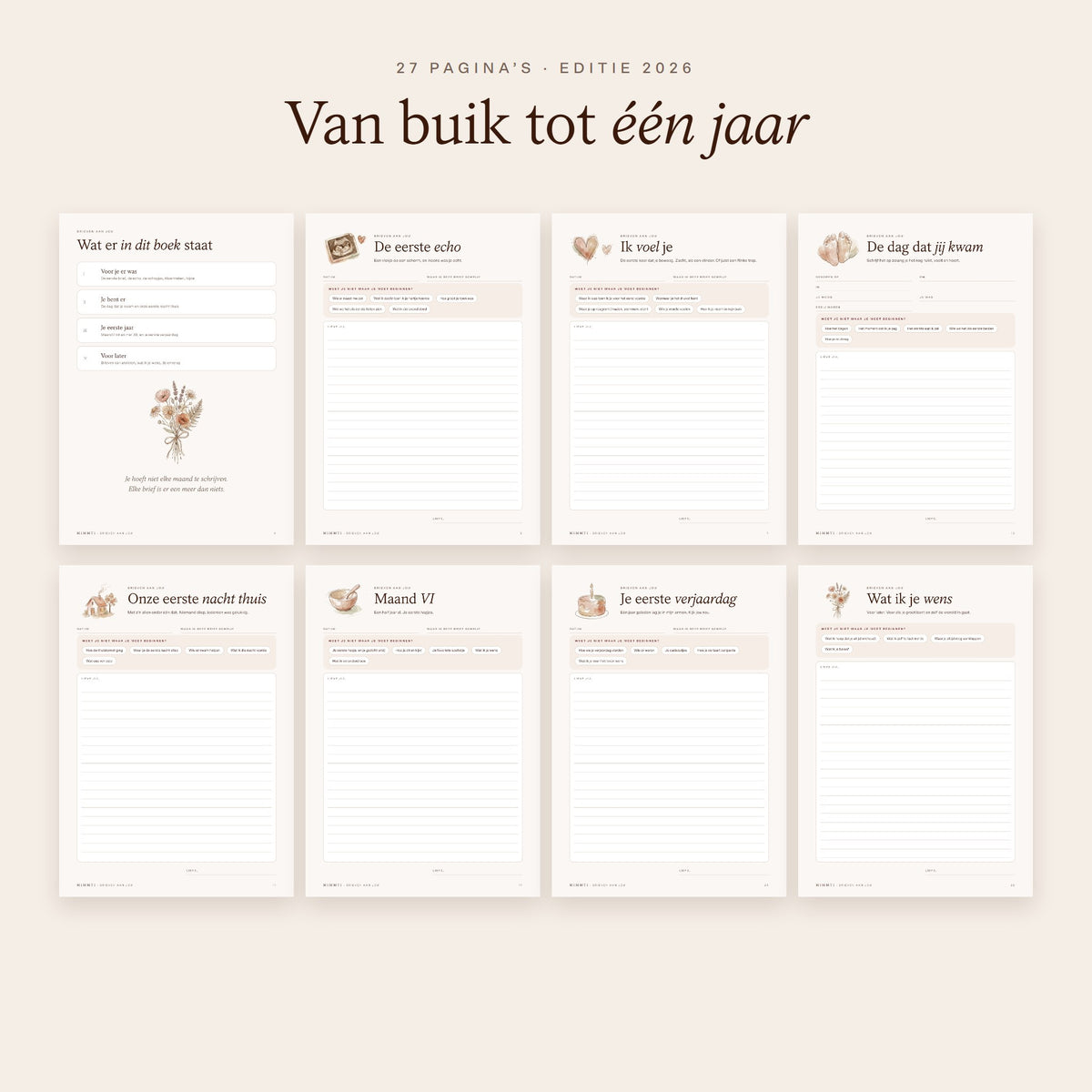 MIMMTI Brieven aan jou - inhoud