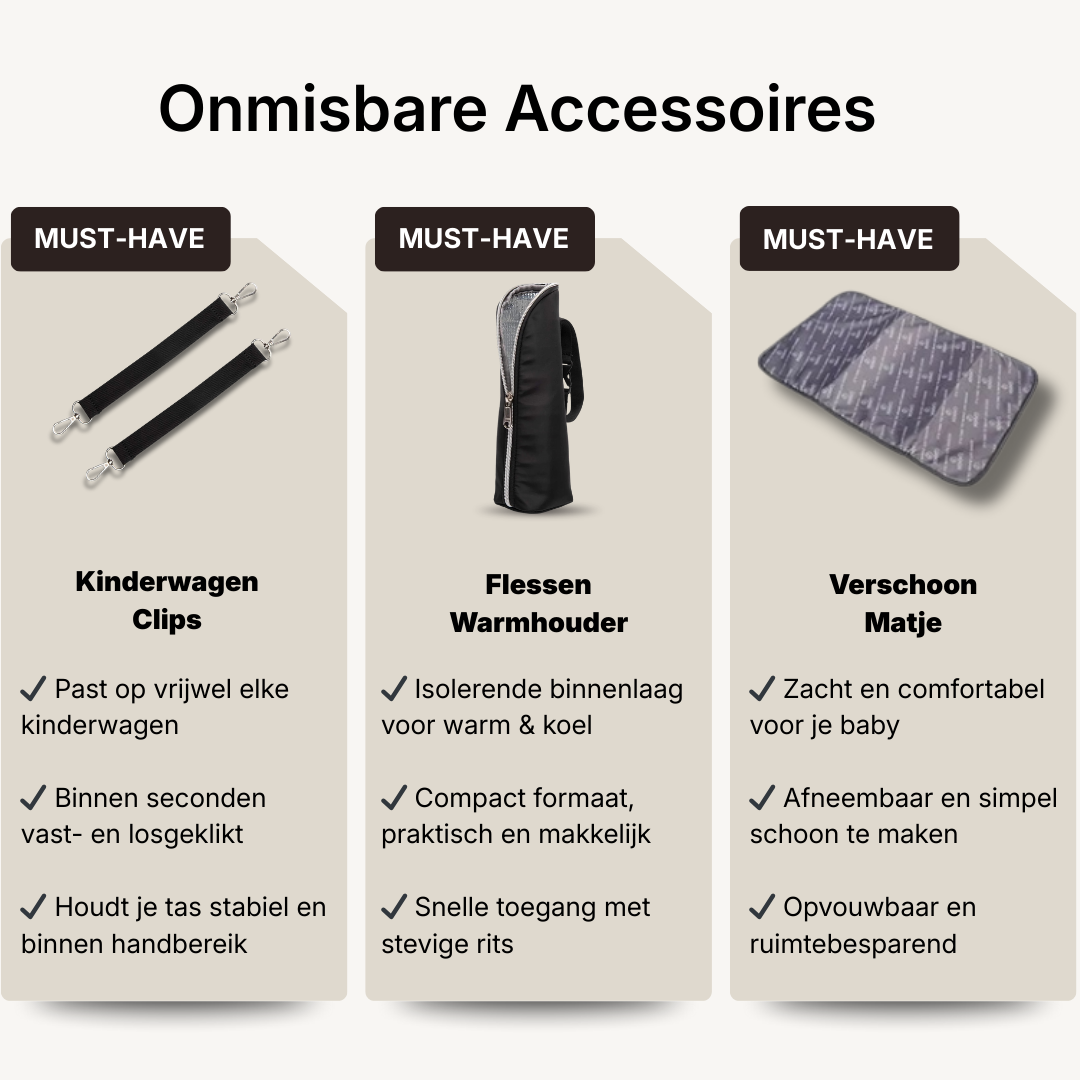 MIMMTI® 2.0 Leder-Wickeltasche, Familientasche, Reisetasche