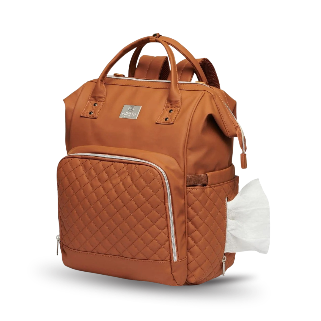 MIMMTI® 2.0 Vegan Leren Luiertas