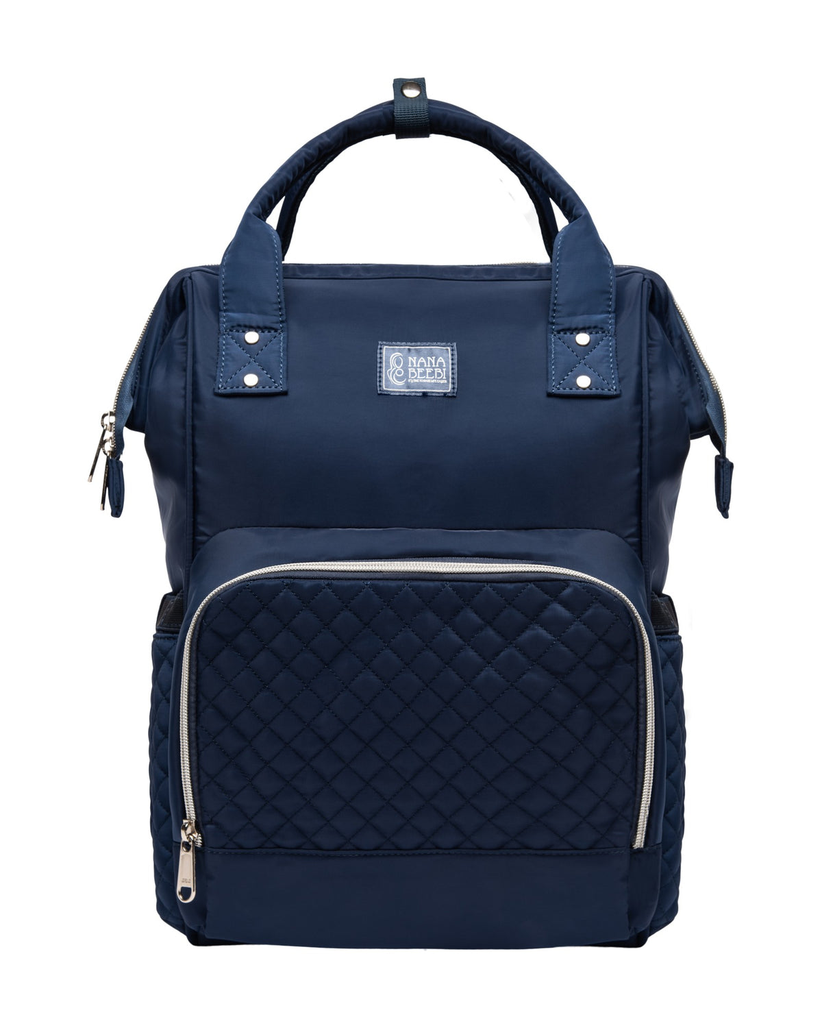 NanaBeebi 1.0 luiertas rugzak blauw (oud NanaBeebi-logo)