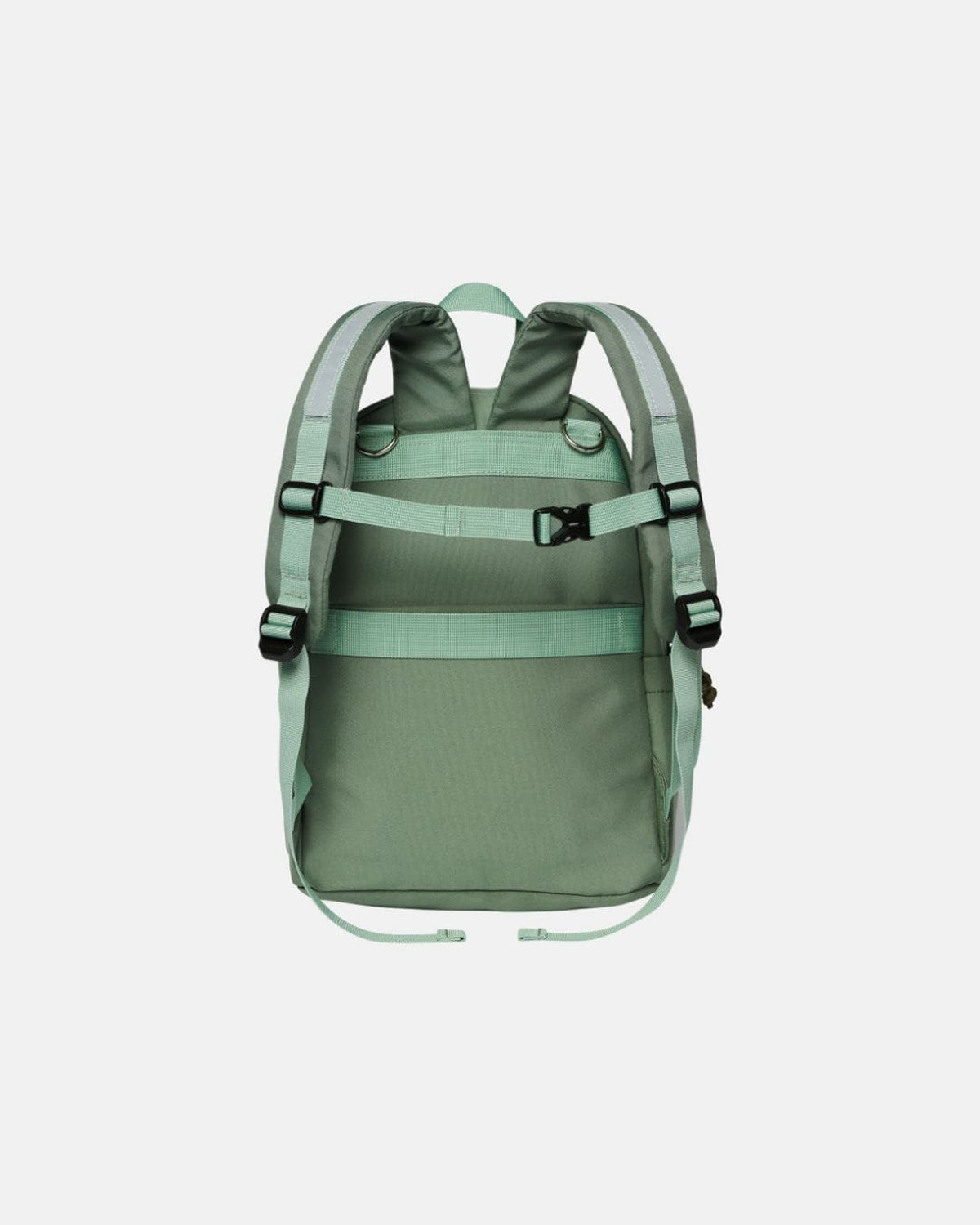 MIMMTI Kids Bag kinderrugzak in mintgroen, achterkant met verstelbare schouderbanden