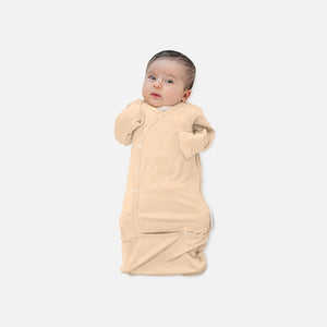 SleepyBeebi Body mit Strampelsack Beige