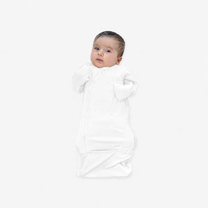 SleepyBeebi Body mit Strampelsack Ivory