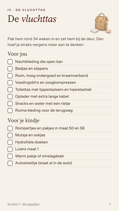 Kliniktaschen-Checkliste