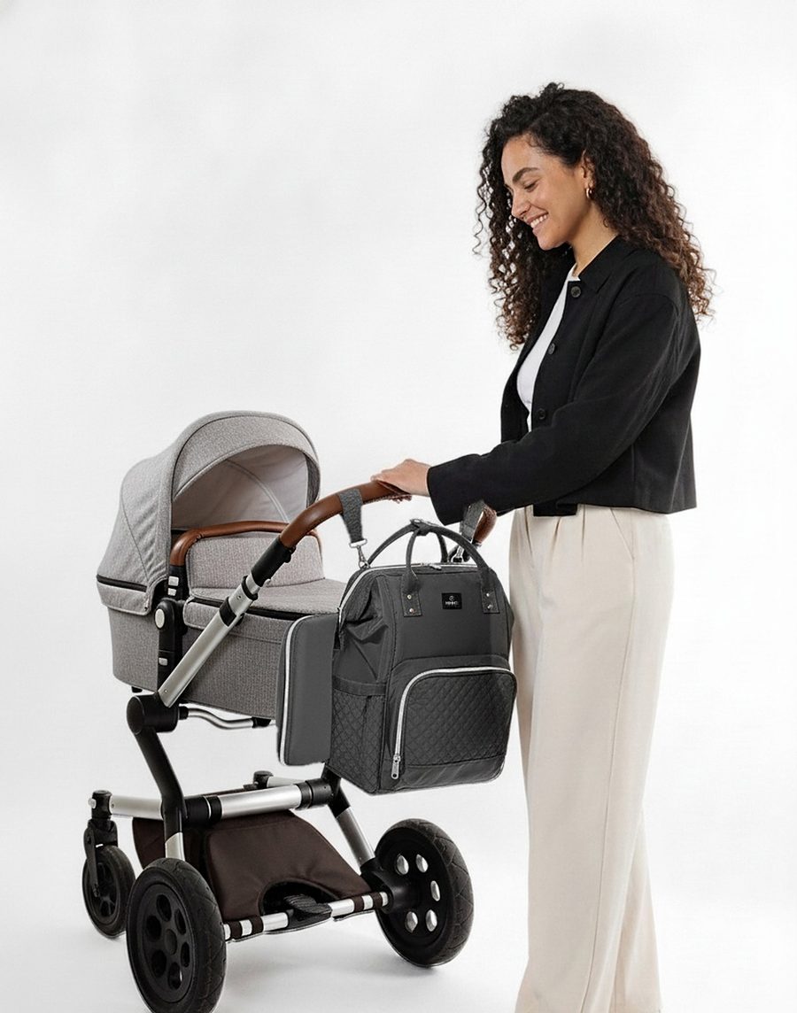 MIMMTI 1.0 aan de kinderwagen