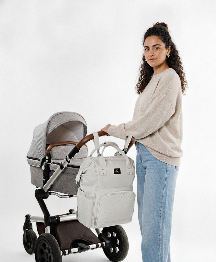 MIMMTI 1.0 aan de kinderwagen